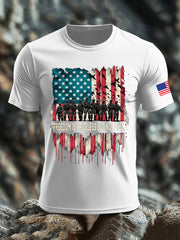 Men's Veterans Day Printed T-shirt