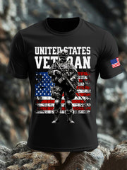 Men's Veterans Day Printed T-shirt