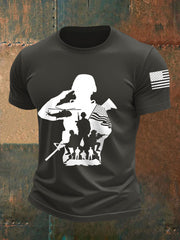 Men's Veterans Day Print T-shirt