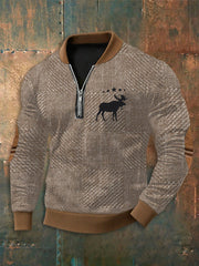 Men's Western Style Casual Sweatshirt