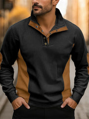 Men's Vintage Western Printed Casual Sweatshirt