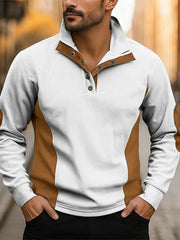 Men's Vintage Western Printed Casual Sweatshirt