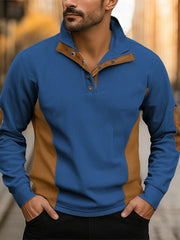 Men's Vintage Western Printed Casual Sweatshirt