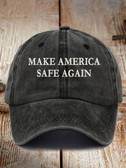 Unisex Safe Again Printed Hat
