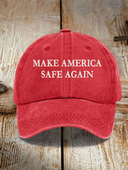 Unisex Safe Again Printed Hat