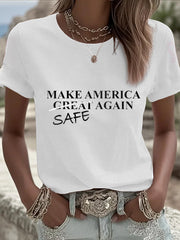 Women's Rip Iryna Safe Printed T-Shirt