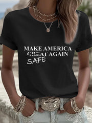 Women's Rip Iryna Safe Printed T-Shirt