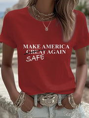 Women's Rip Iryna Safe Printed T-Shirt