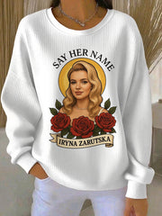 Women's Rip Iryna Safe Printed Sweatshirt