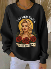 Women's Rip Iryna Safe Printed Sweatshirt