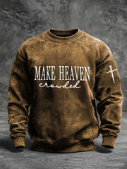 Men's Make Heaven Crowded Crew Neck Sweatshirt