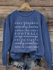 Women's Cozy Blankets Sweatshirt