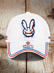Unisex Bad Bunny benito Print Hat