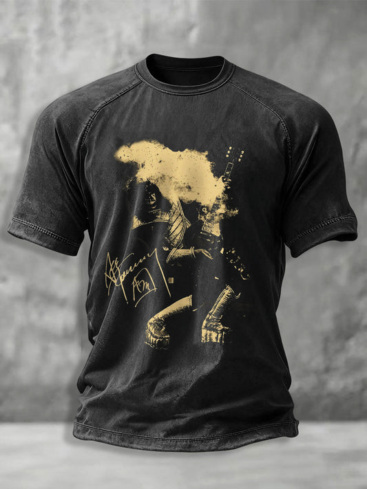 Men's Ace Frehley Printed short sleeve t-shirt