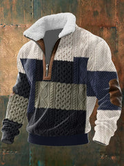 Men's Vintage Western Printed Casual Sweatshirt