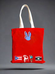 Bunny Football Music Lover Printed Bags