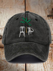 Unisex Bunny Football Music Lover Print Hat