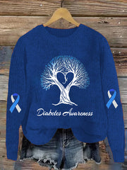 Women's Diabetes Awareness Sweatshirt