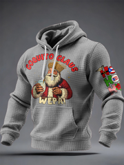 Men's Funny Puerto Rico Christmas Printed Tops