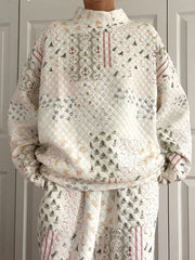 Women's Christmas sweatshirt and long pants sets