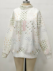 Women's Christmas sweatshirt and long pants sets