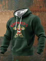 Men's Funny Christmas Printed Hoodie