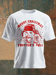 Unisex Funny Christmas Printed T-shirt