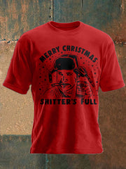 Unisex Funny Christmas Printed T-shirt