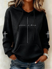 Women's Jesus Is King Cross Hoodie