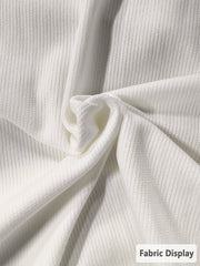 Women'S The Way The Truth The Life Cross Ribbed Round-Neck Sweatshirt