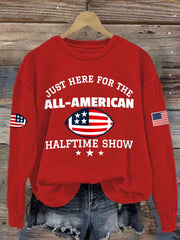 Women's All-American Halftime Show Printed sweatshirt