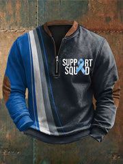 Men's prostate cancer support squad sweatshirts