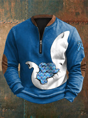 Men's prostate cancer elephant sweatshirts