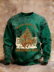 Men's Western Christmas Sweatshirt