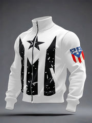 Men's Puerto Rico Proud Printed Coat