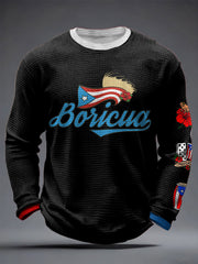 Men's Puerto Rico Printed Waffle Tops