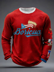Men's Puerto Rico Printed Waffle Tops