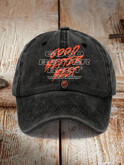 Unisex Good Better Best Print Gift For Football Fans Gameday Hat