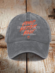 Unisex Good Better Best Print Gift For Football Fans Gameday Hat