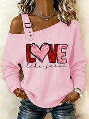 Women's Valentine's Day Love Like Jesus Tops