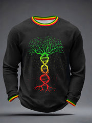 Men's Reggae Waffle Long-Sleeve T-Shirt
