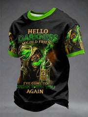 Men's Hello Darkness My Old Friend t-shirt