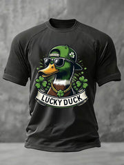 Men's St. Patrick's Day Printed Casual T-Shirt
