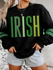 Women's St. Patrick's Day Lucky Shamrock Sweatshirt