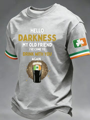 Men's Hello Darkness My Old Friend T-shirt