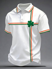 Men's St. Patrick's Day Print Casual Shirt