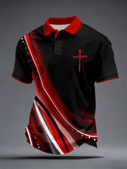 Men's Christian Nail Cross Faith Tops