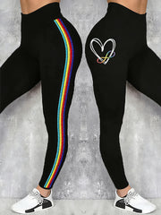 Women's Autism Awareness Printed Leggings