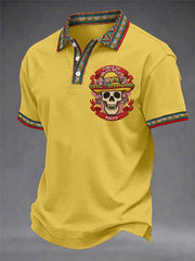 Men's Cinco De Mayo Print Short-Sleeve Top