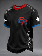 Men's Puerto Rico Printed short sleeves t-shirt